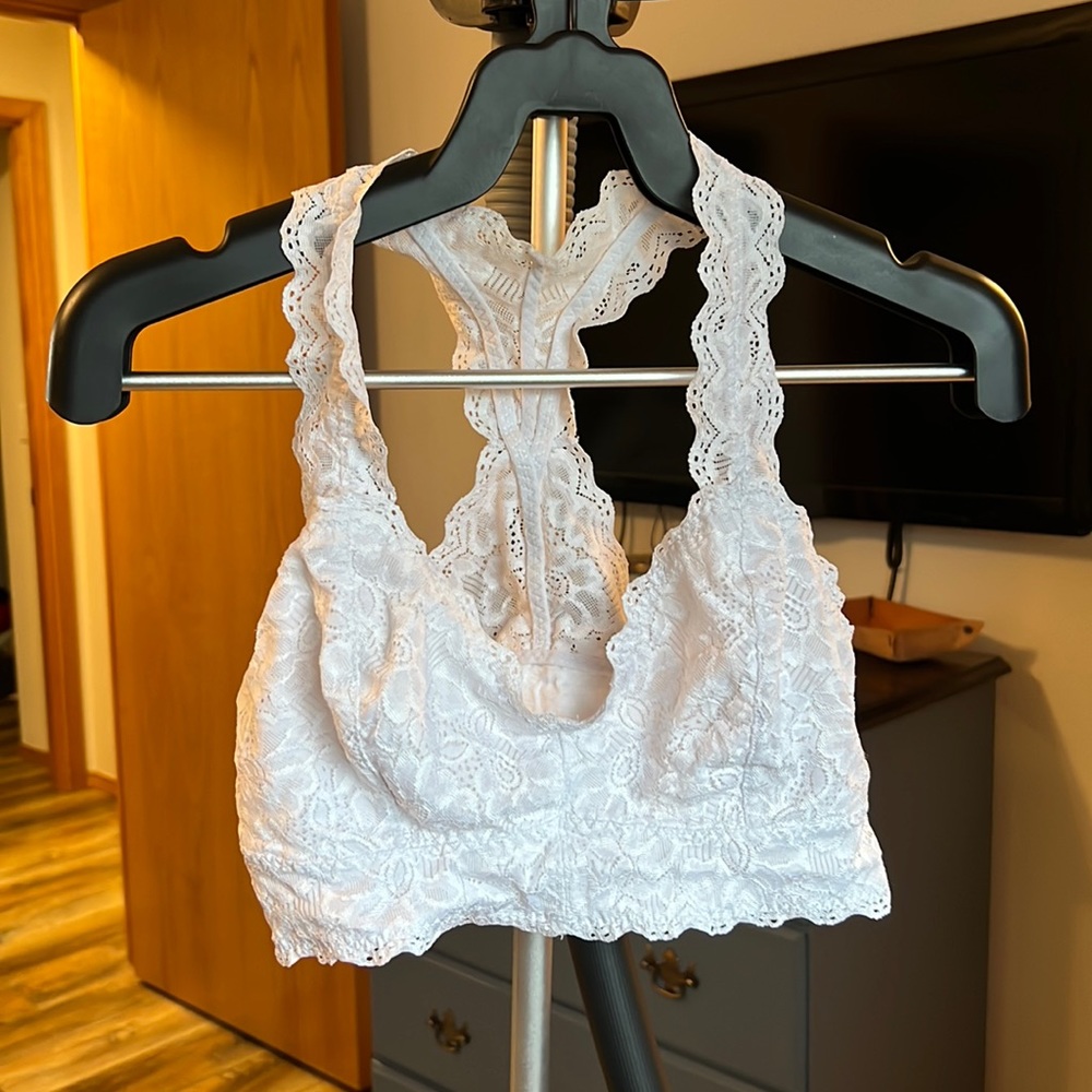 White Bralette-Never Worn